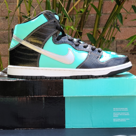 Nike dunk high × Diamond Supply Co. "Tiffany" - Picture 3 of 7